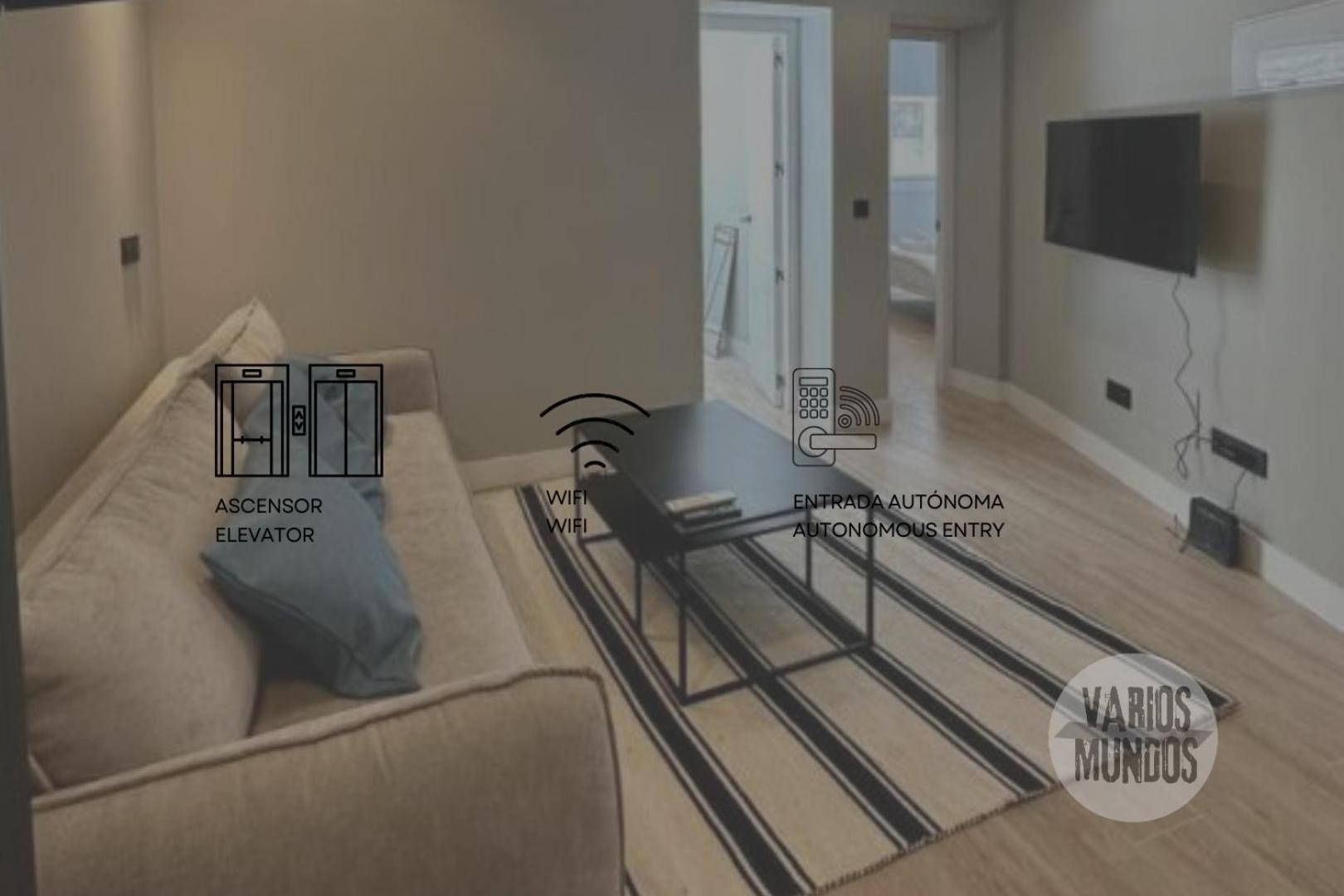 Central Apt De 2Hab Para 5Pax En Calle Silva E2 Madrid Exteriér fotografie
