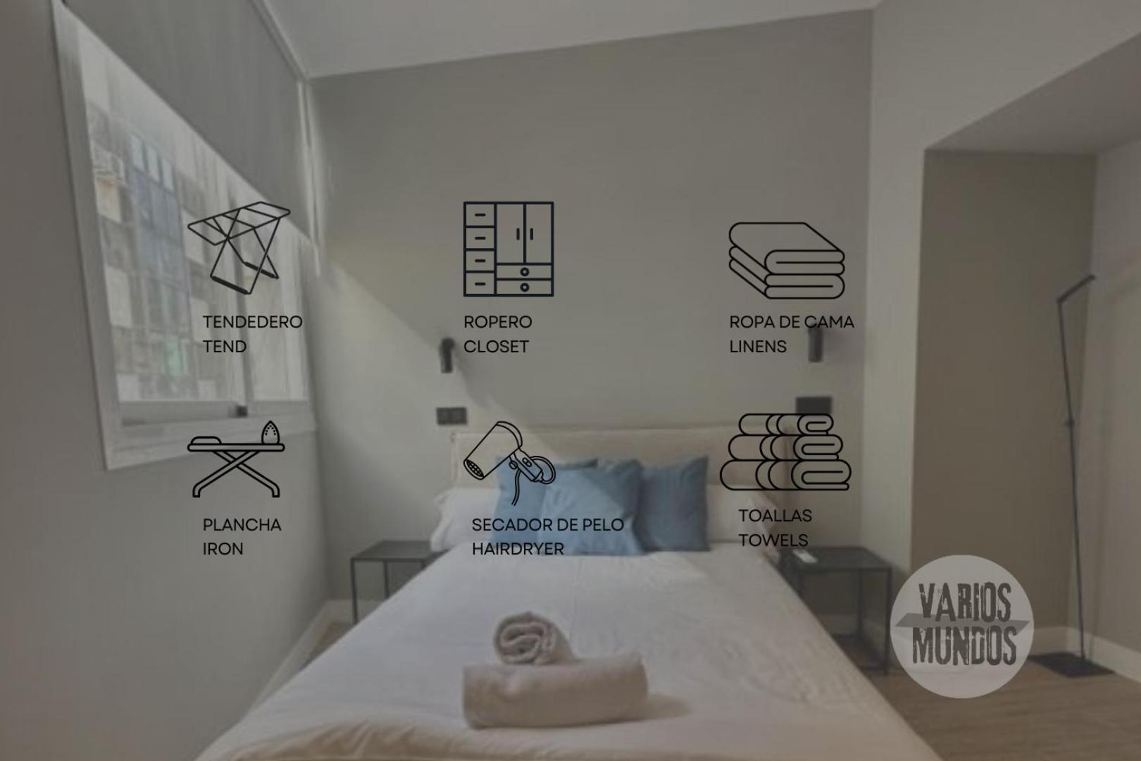 Central Apt De 2Hab Para 5Pax En Calle Silva E2 Madrid Exteriér fotografie
